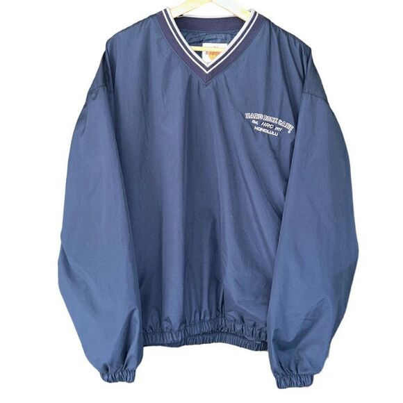 Vintage Hard Rock Cafe Honolulu Men’s Nylon Golf Pullover Size Medium - Picture 7 of 7